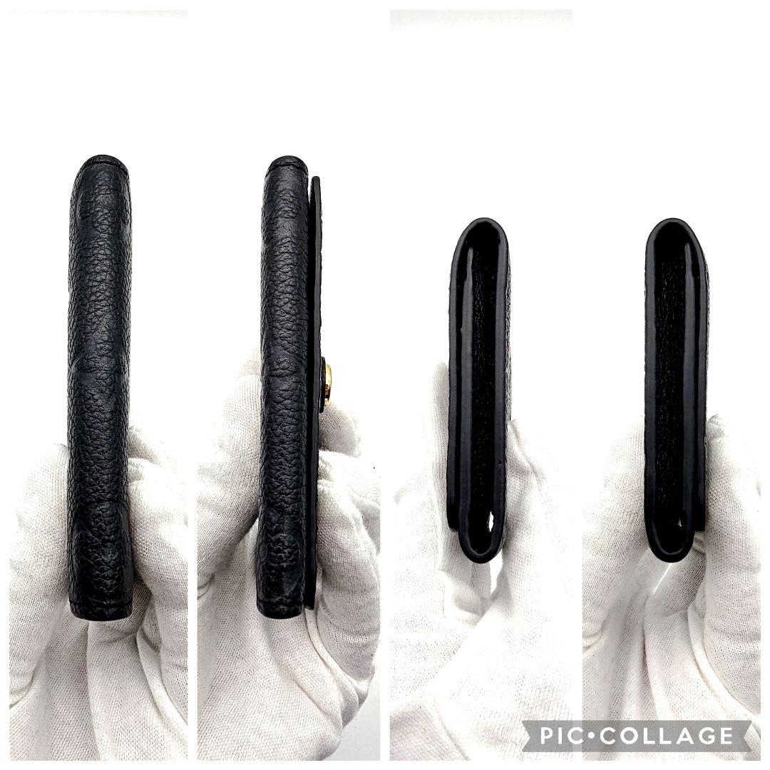 ルイヴィトン　アンヴェロップ　カルト　ドゥヴィジット　アンプラント　黒　B97