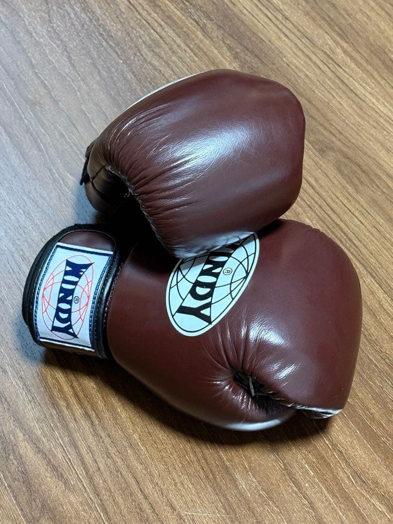 Windy ボクシンググローブ 8oz 8オンス 茶色 ブラウン マルーン
