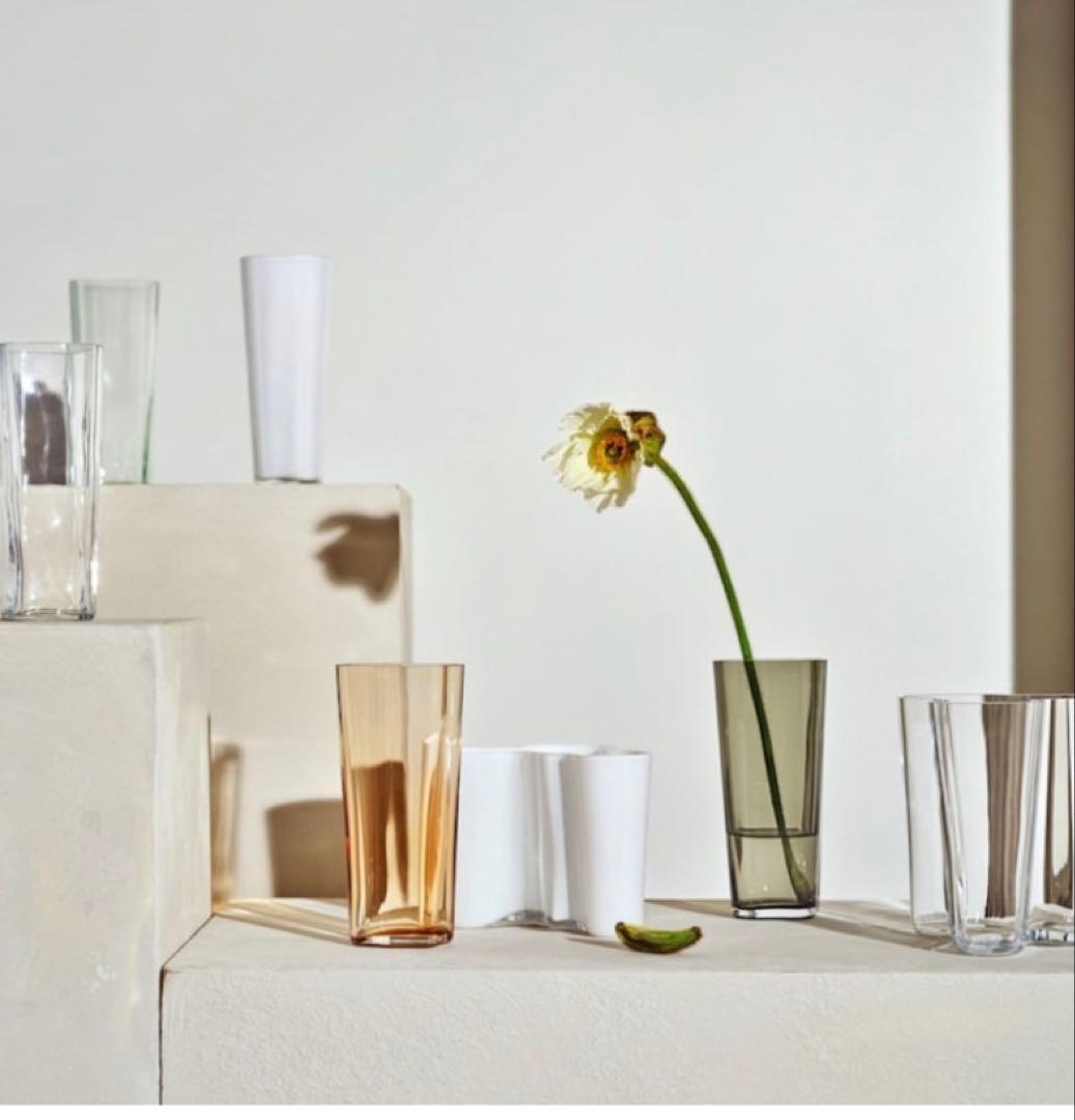 イッタラ　アアルト 180 スモーキーグレー　フラワーベース