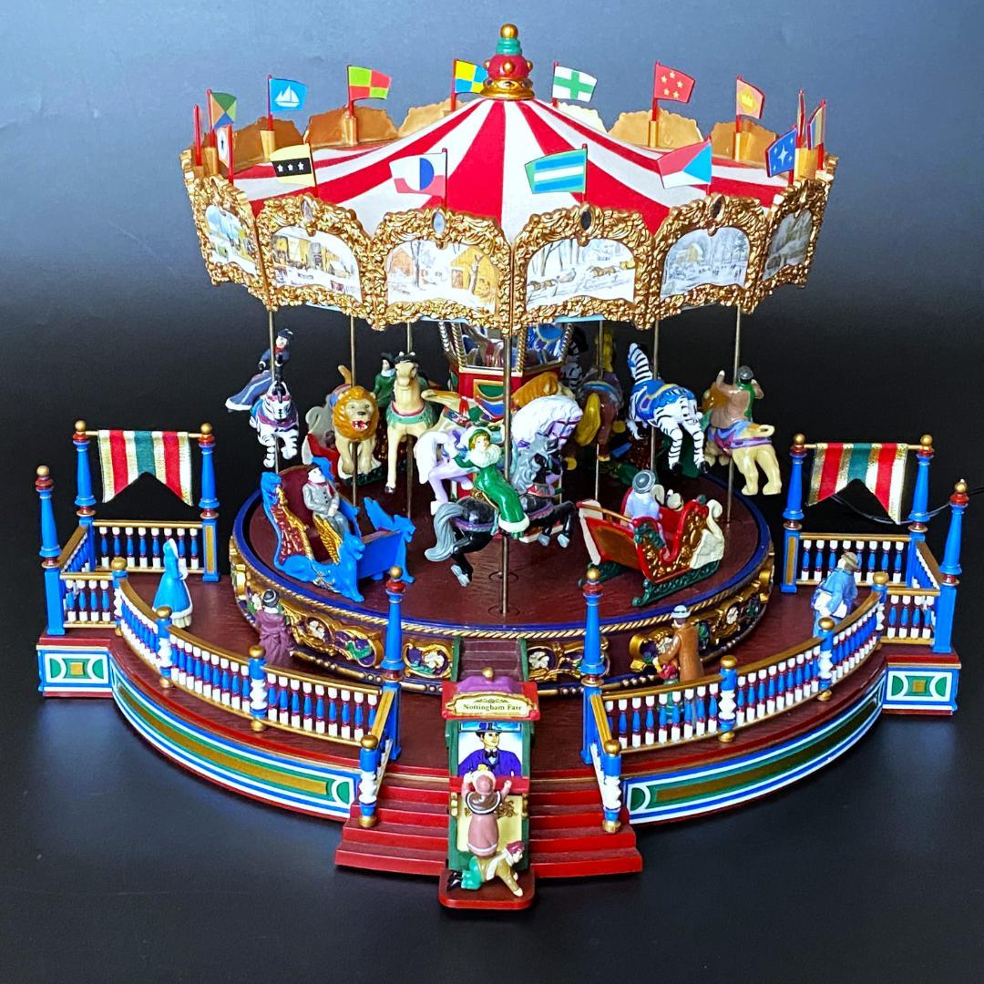 【レア】ミスタークリスマス★メリーゴーランド★オルゴール★カルーセル