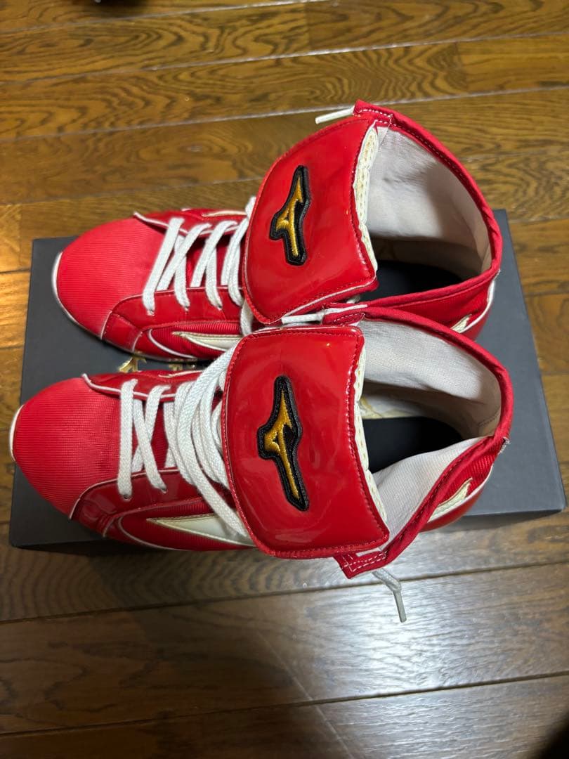 【最終値下げ】Mizuno ボクシングシューズ レッド