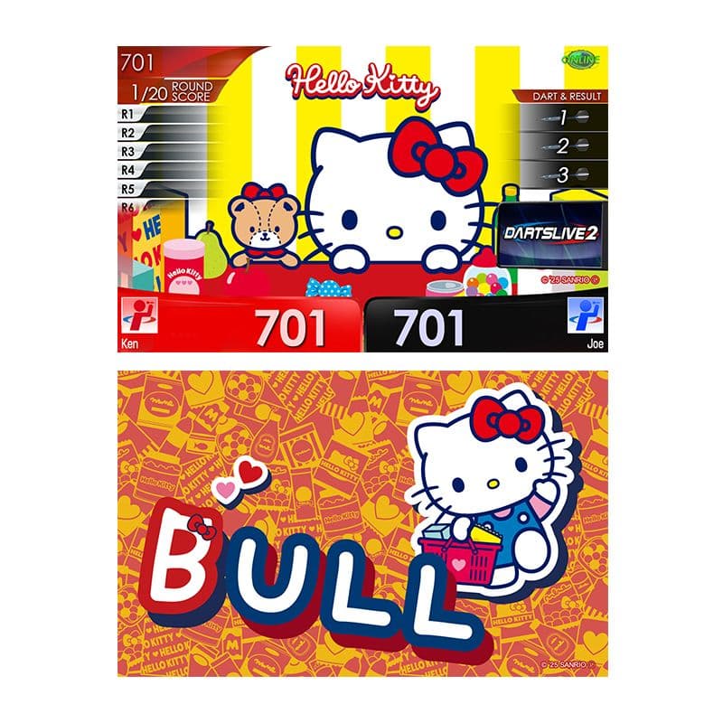 ダーツライブカード　レア　サンリオ　ハローキティ　店舗限定　コラボ2025【1】