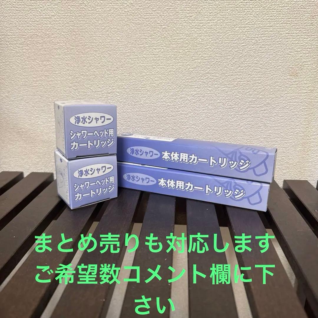 素粒水　２個セット売り フリーサイエンス浴室シャワー用カートリッジ