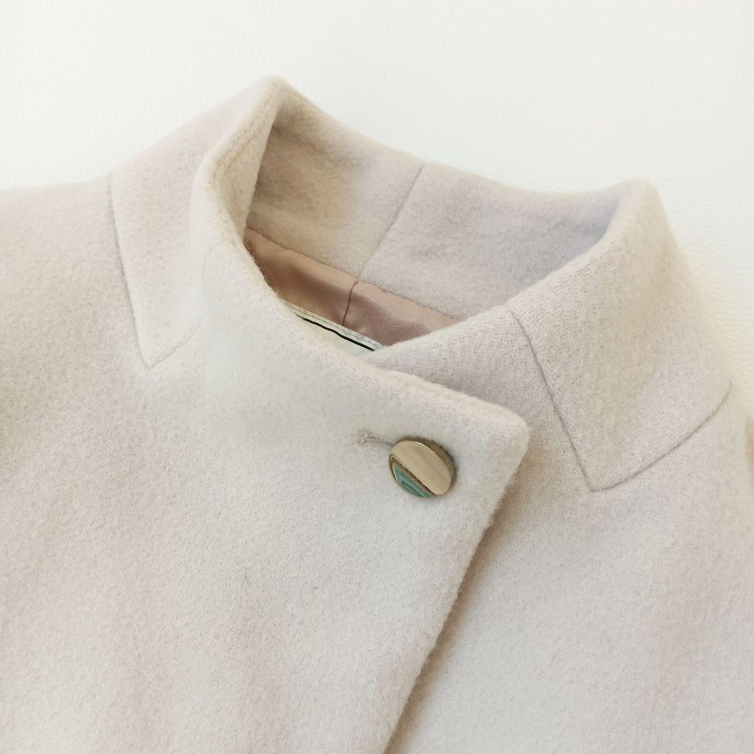 極美品✨ 24aw ハーリップトゥ ウールショートコート 腰ベルト アウター