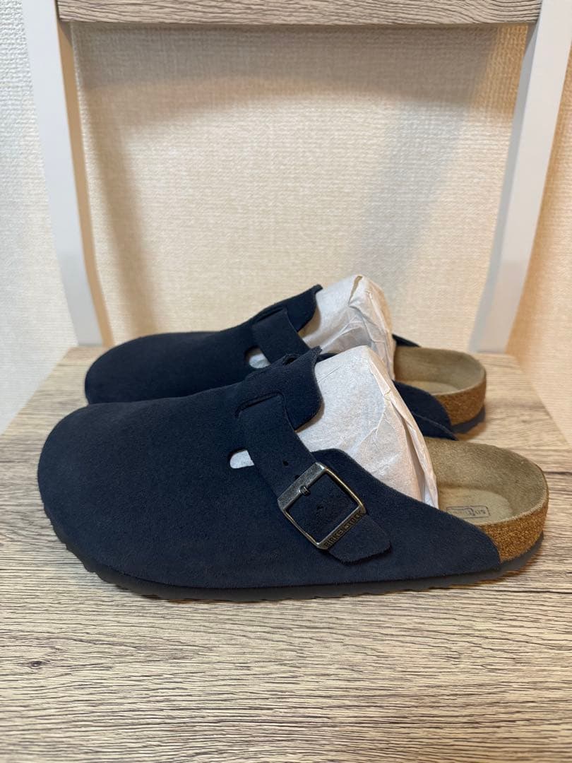 ビルケンシュトック ボストン 41サイズ ネイビー
