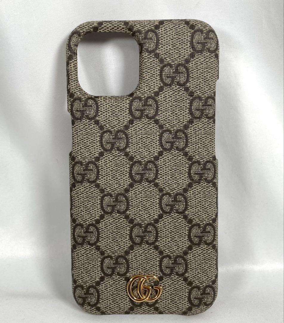未使用 GUCCI グッチ iPhone15ケース オフィディア GGスプリーム