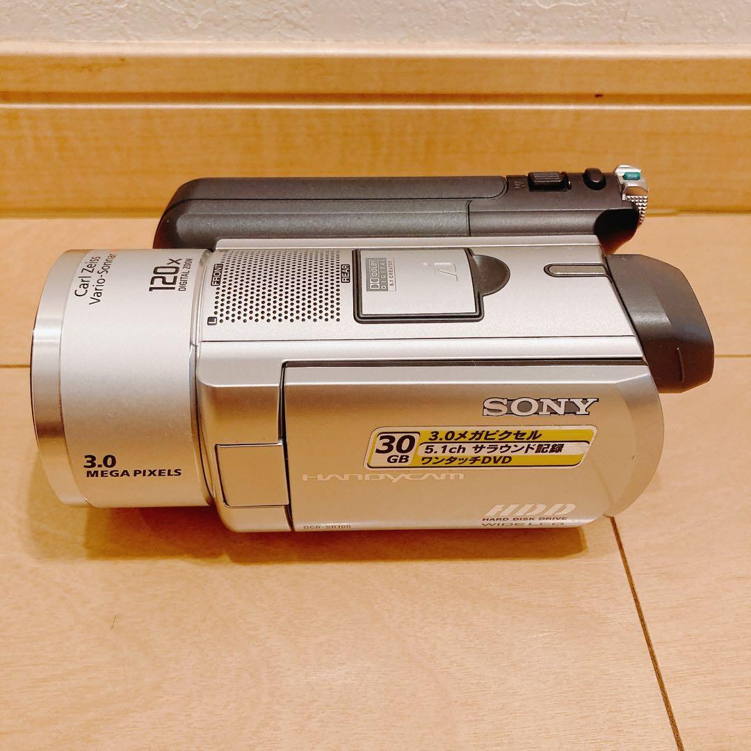 美品 ソニー ハンディーカム DCR SR100