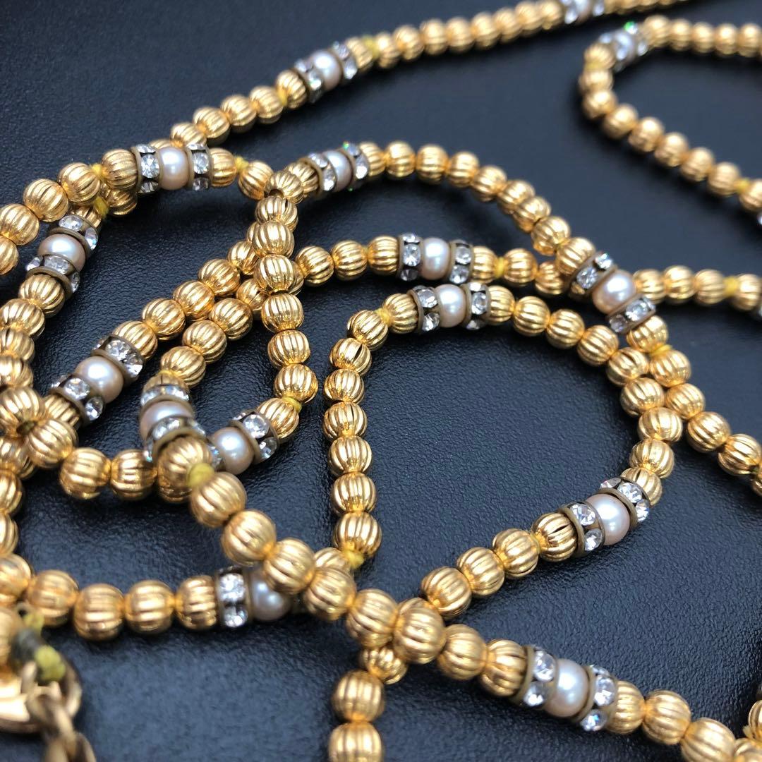 R セリーヌ　CELINE 2連ネックレス　ゴールド　レディース　アクセサリー