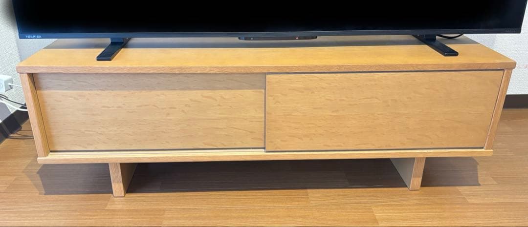無印良品　TVボード　テレビボード　テレビ台　オークAVラック