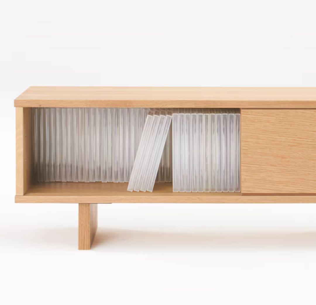 無印良品　TVボード　テレビボード　テレビ台　オークAVラック