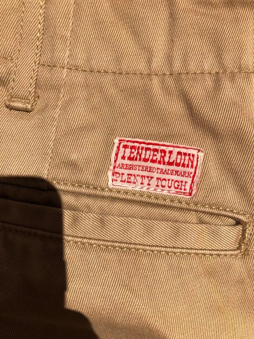 値下げ中！！テンダーロイン　ワークパンツ　ベージュ　チノパン　Mサイズ