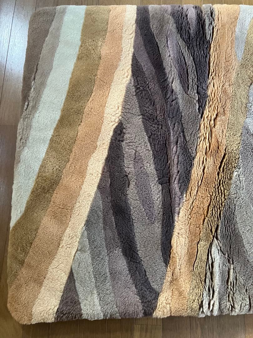 【出品は12/20 14:00まで】ファートン　シングルサイズ　茶系　丸八