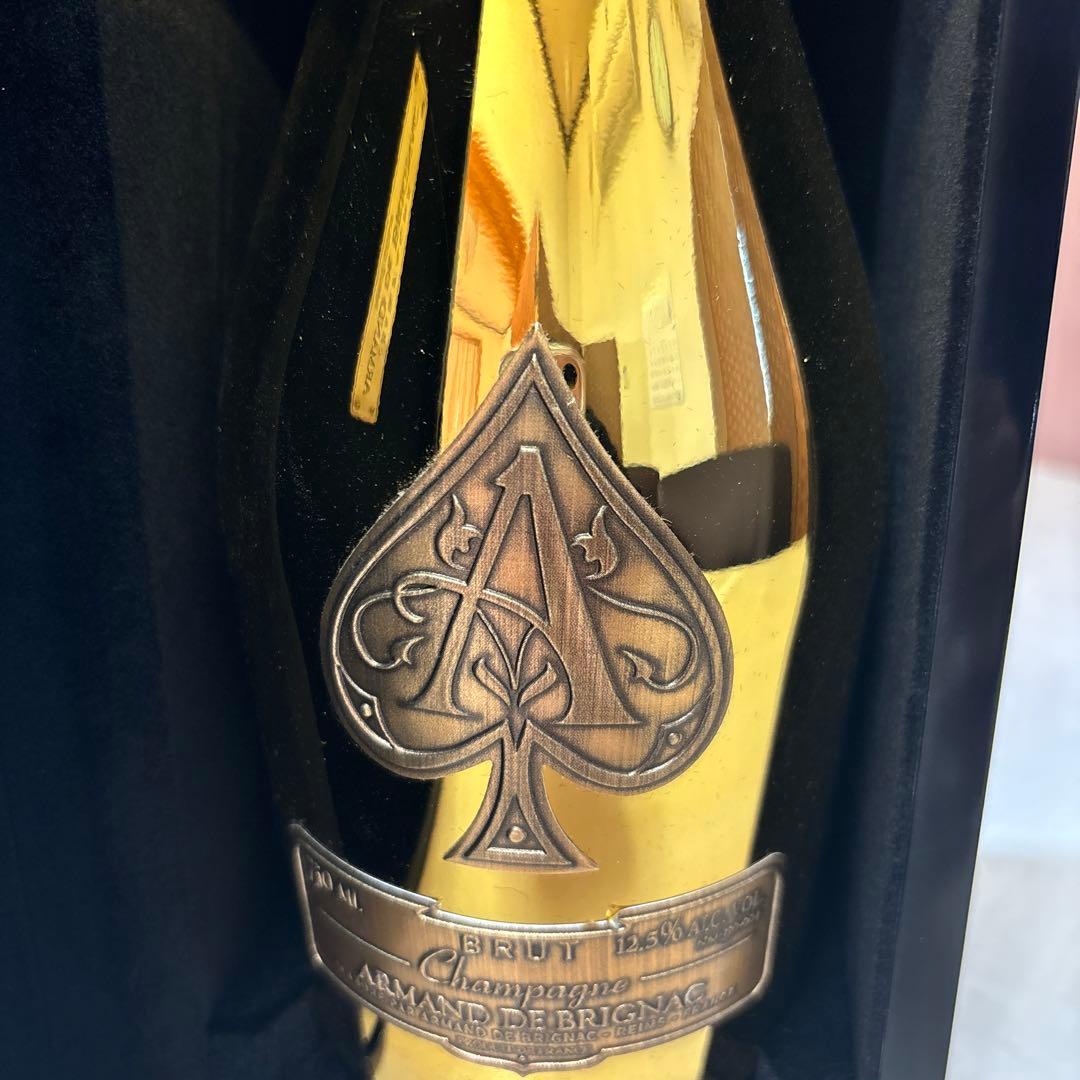 【未開封】アルマンド ゴールド 箱付き　シャンパン　750ml