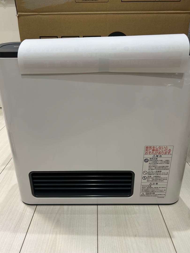 ＊値下げしました＊新品未使用NORITZガスファンヒーターGFH-2402S白