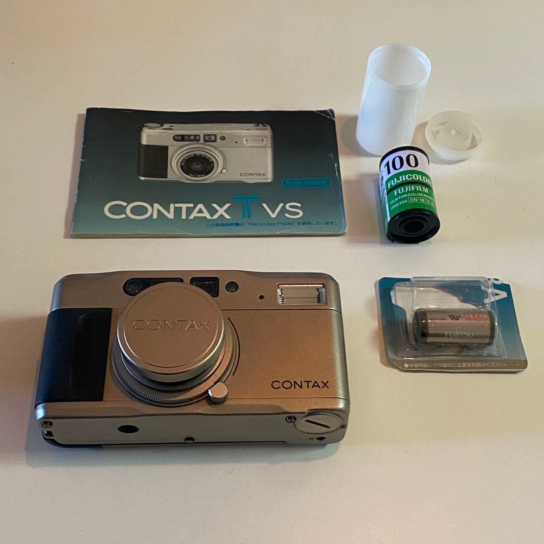 CONTAX TVS コンタックス フィルムカメラ おまけ付き
