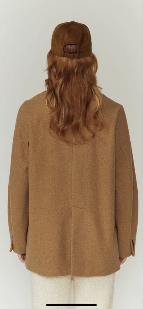 【値下げ】CLASSIC WOOL WAVE JACKET ライトブラウン