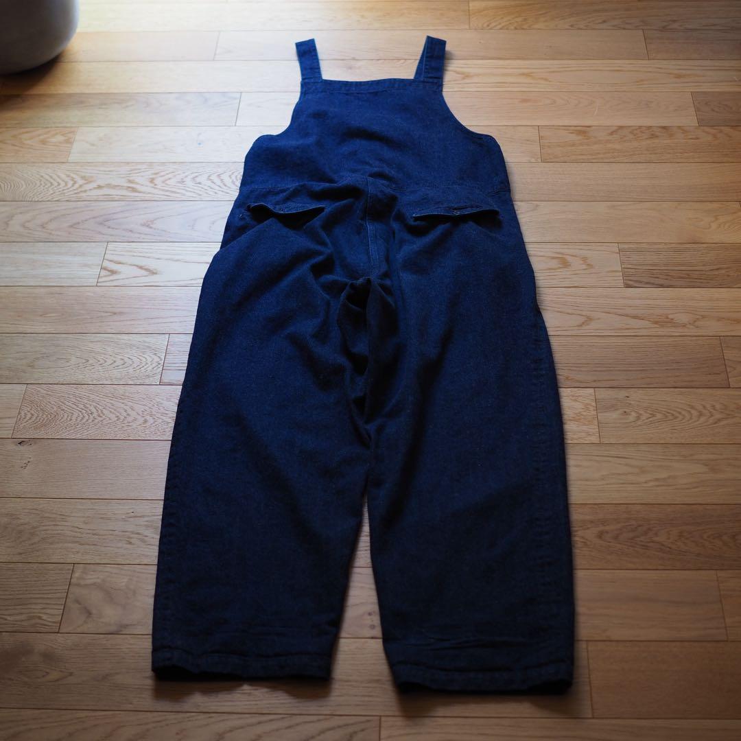 ORDINARY FITS DUKE オーバーオール Lサイズ インディゴ