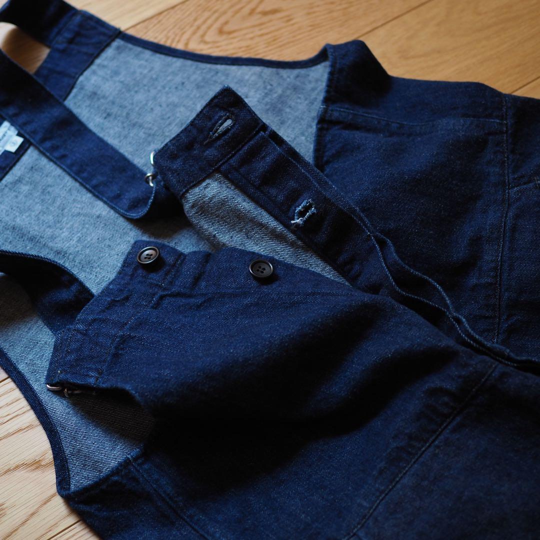 ORDINARY FITS DUKE オーバーオール Lサイズ インディゴ