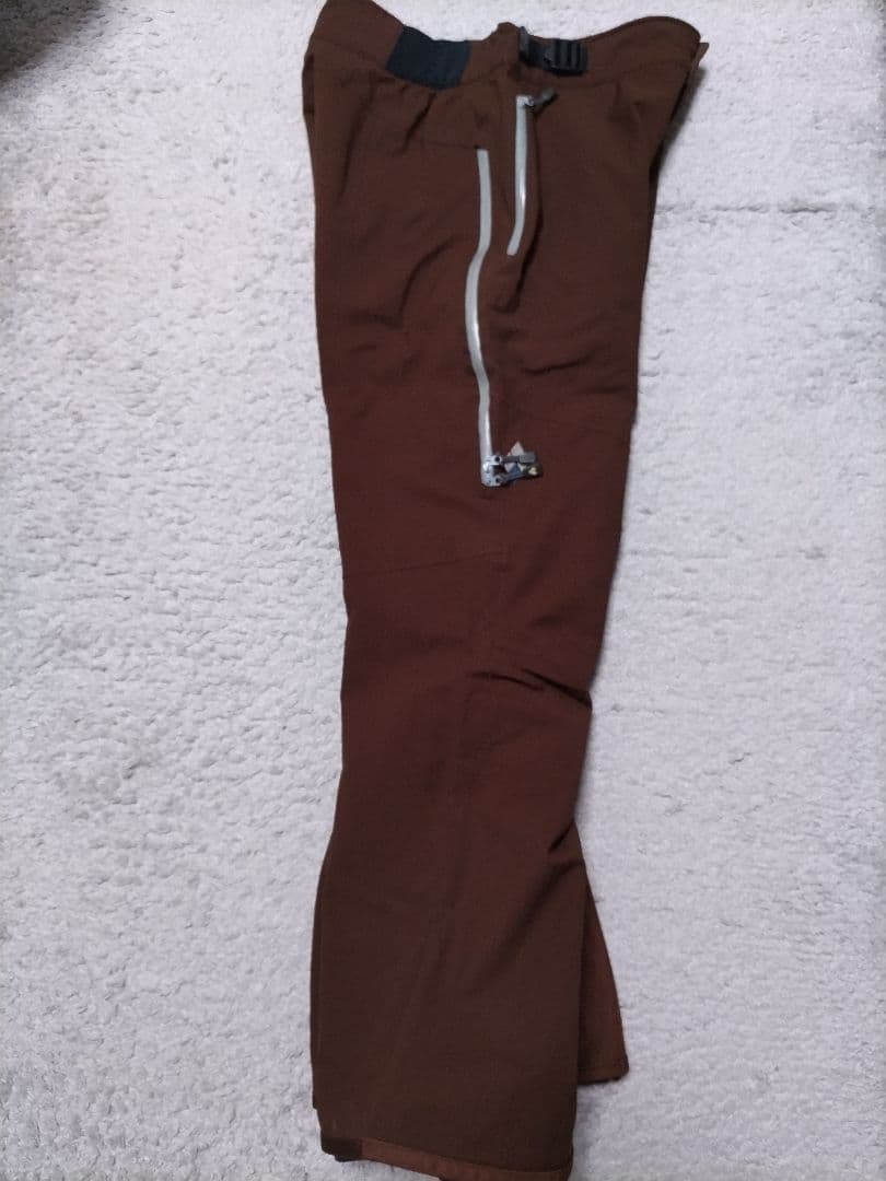 モンベル　ドライテック　インシュレーテッド パンツ　ブラウン