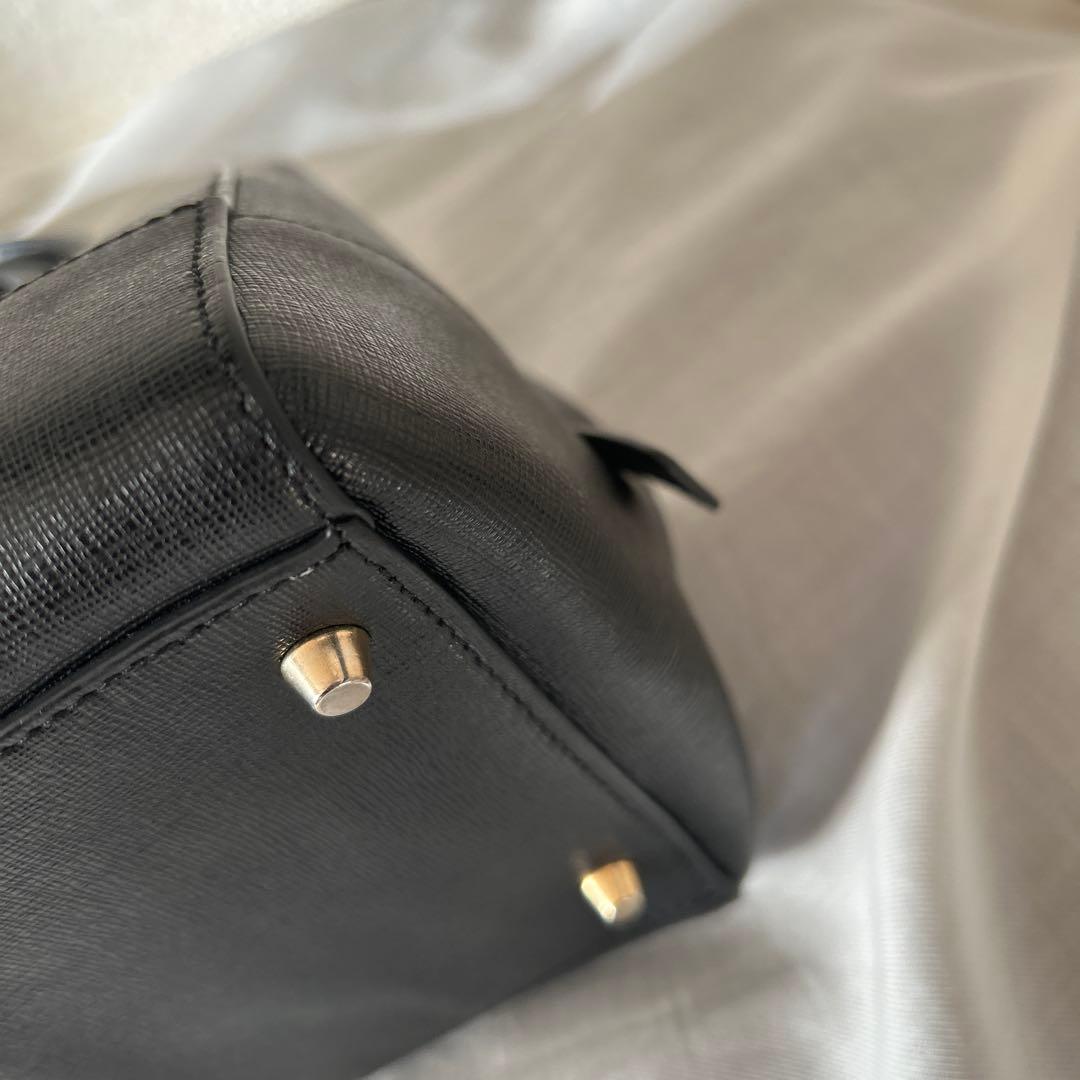 ★お値下げ★FURLA フルラ　ミニボストン　黒　ブラック　ハンドバッグ　手持ち