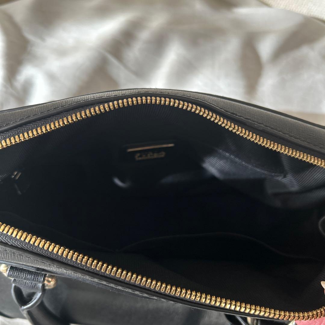 ★お値下げ★FURLA フルラ　ミニボストン　黒　ブラック　ハンドバッグ　手持ち