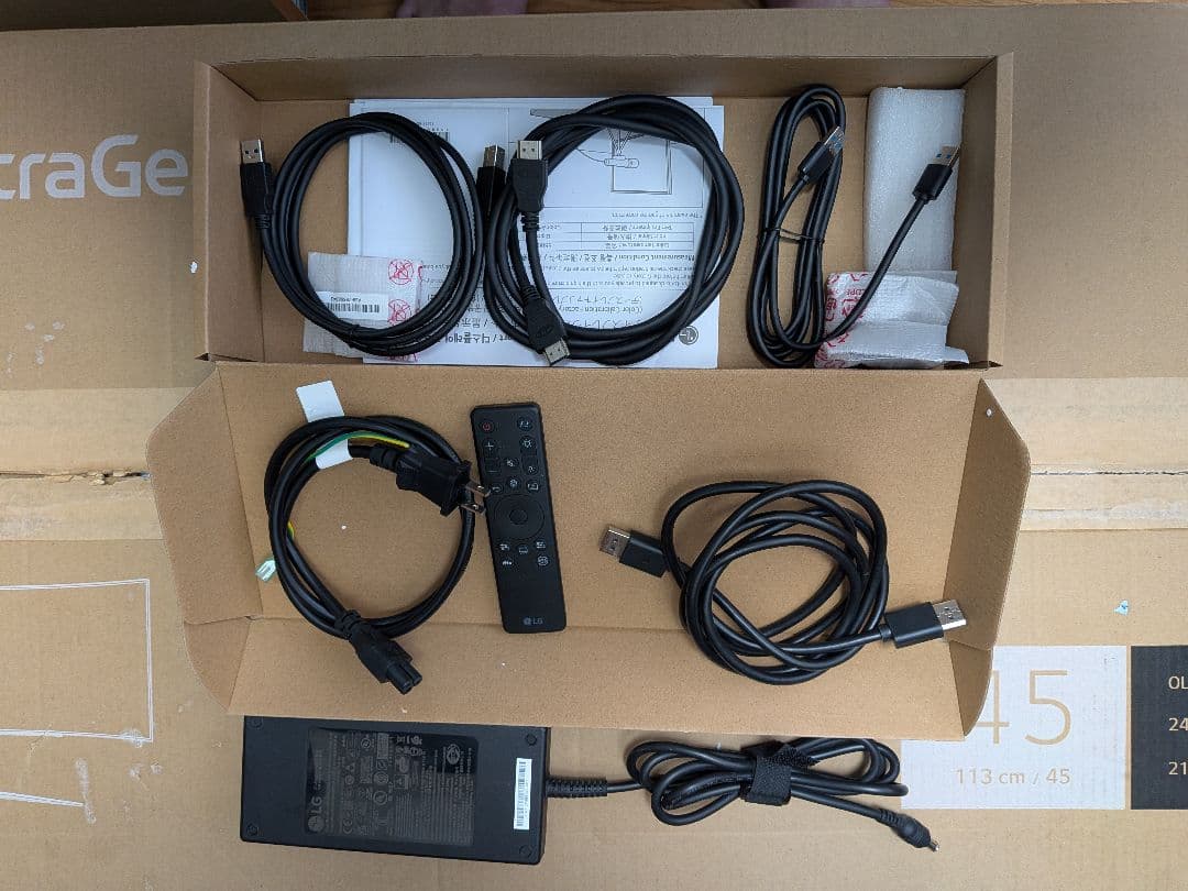 LG ウルトラワイドカーブドモニター