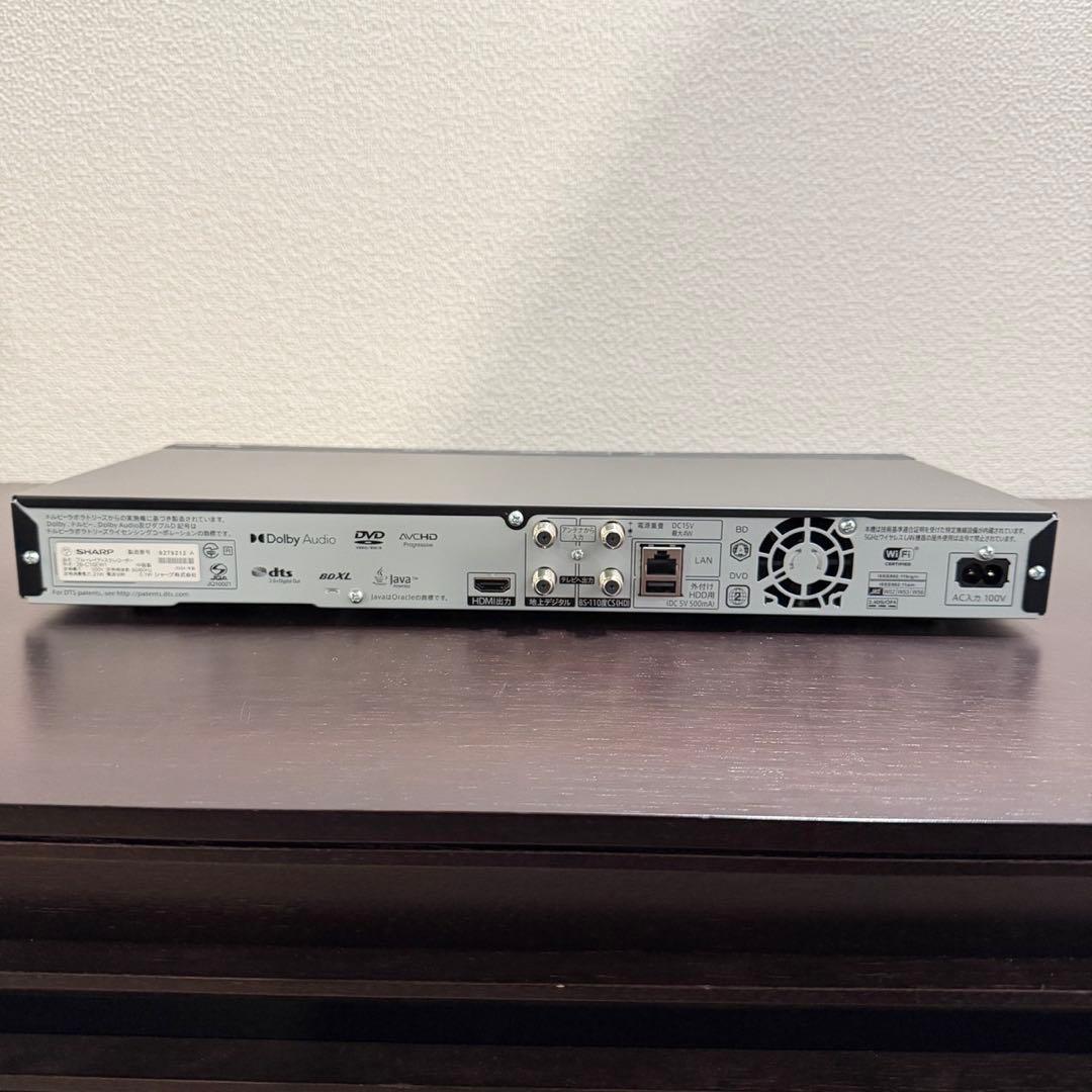 SHARP ブルーレイディクスレコーダー 2B-C10EW1 リモコン M011