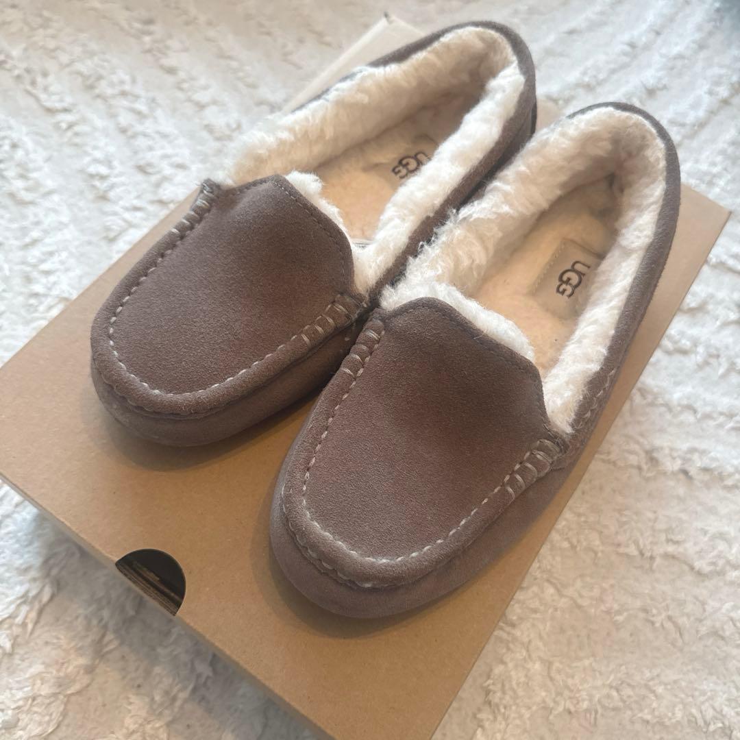 【UGG】モカシン/美品/Hickory Sand EU37/23.5cm
