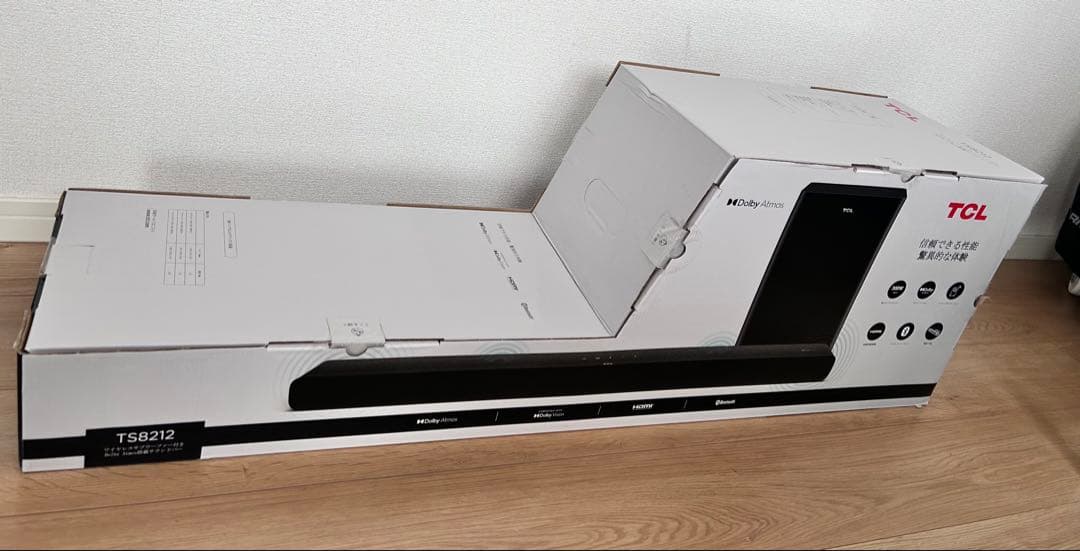 TCL TS8212 サウンドバー　スピーカー