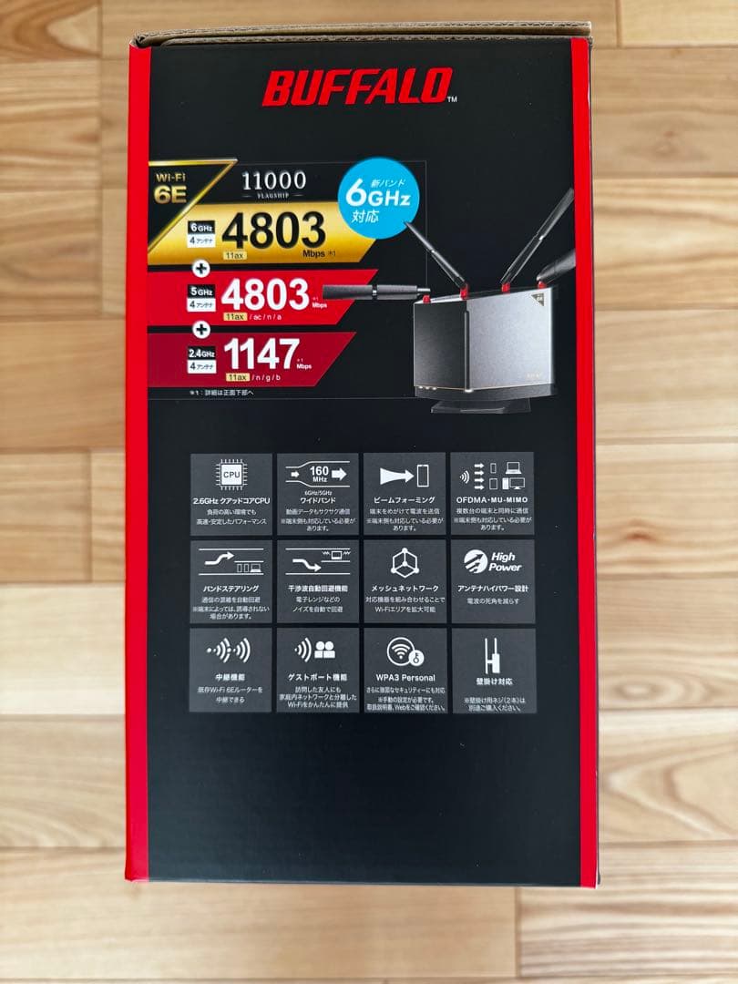 BUFFALO WXR-11000XE12 無線LANルーター