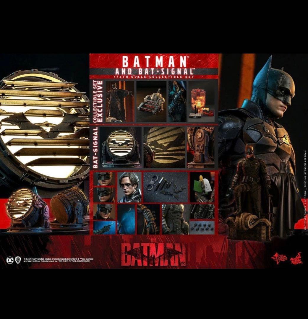 ホットトイズ　限定ザ・バットマン＆バットシグナル　ボーナスアクセサリー付