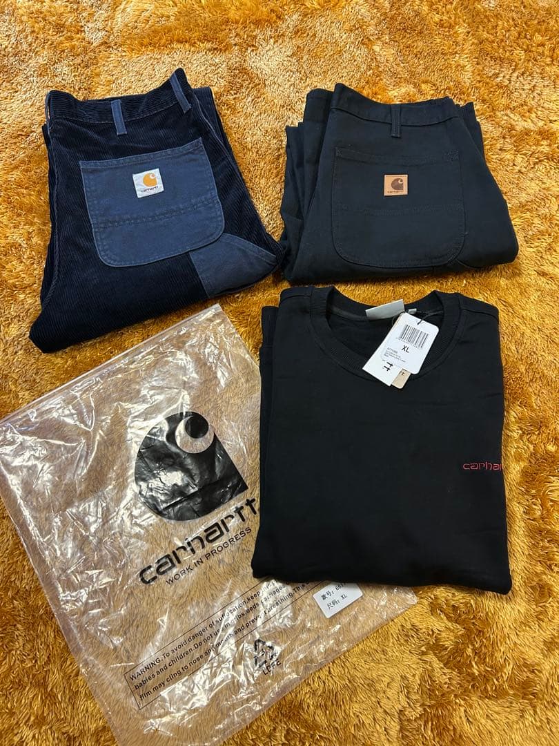 カーハート 3点纏め売り ダックワークパンツ等 Carhartt