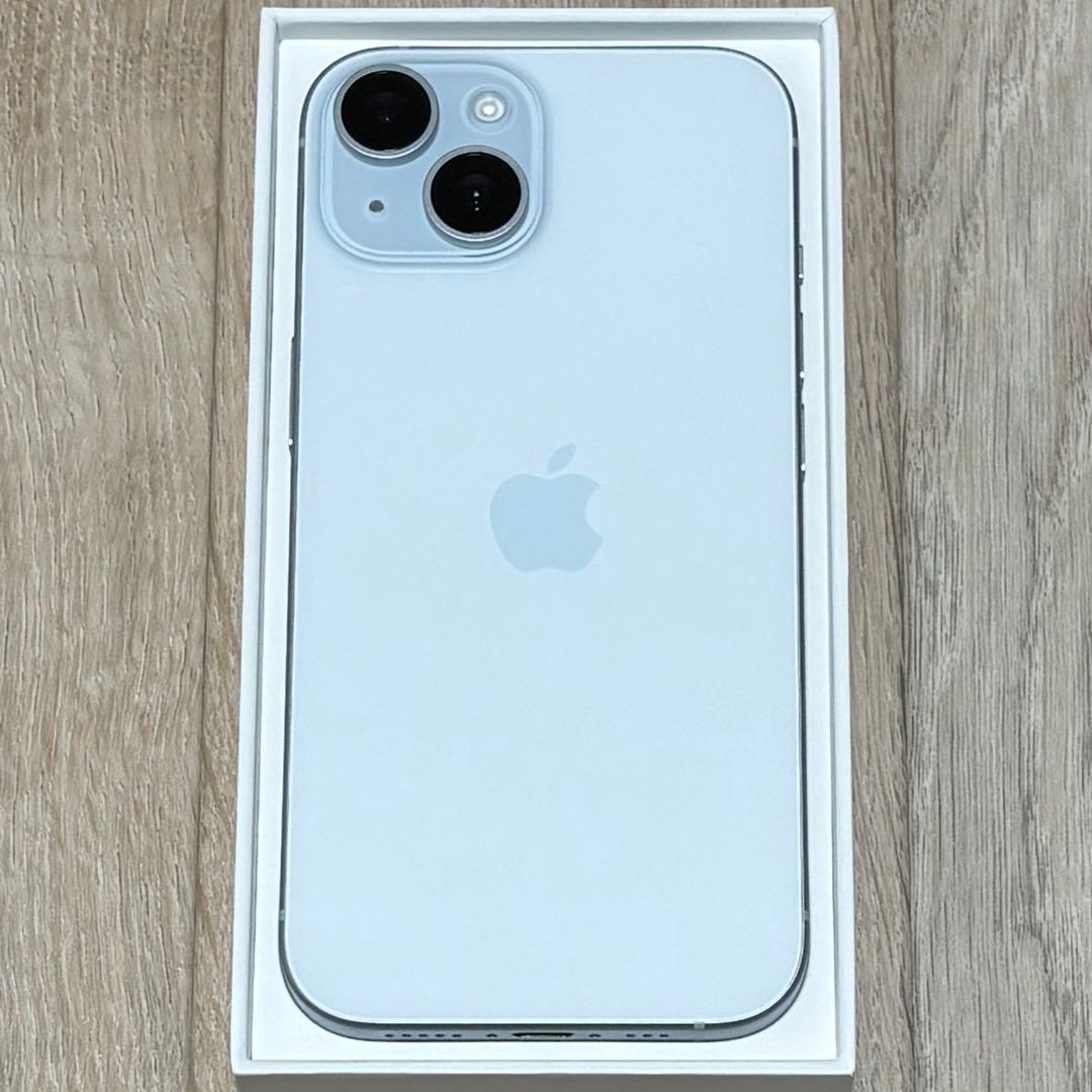 ほぼ新品バッテリー容量100% iPhone15 128GB SIMフリー 本体