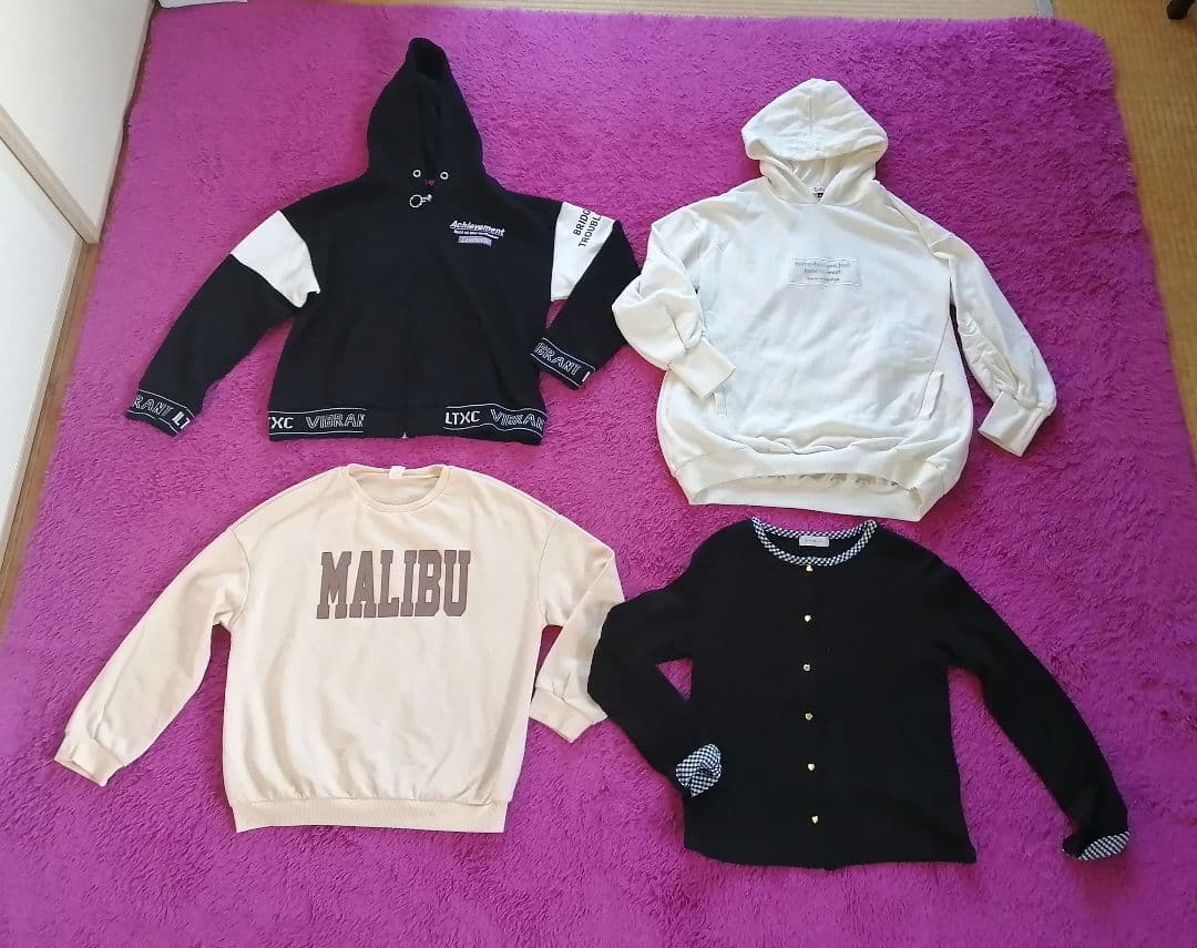 女の子 150 160 秋冬 まとめ売り ジェニィ ラブトキシック ピンクラテ