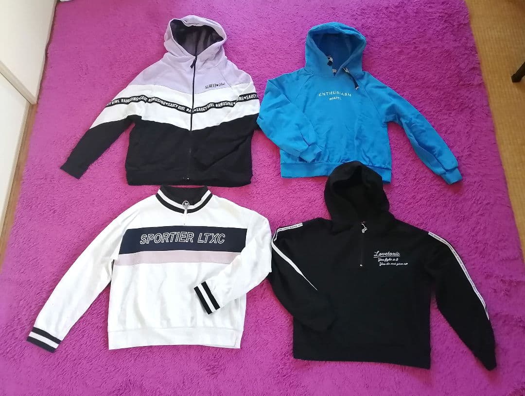 女の子 150 160 秋冬 まとめ売り ジェニィ ラブトキシック ピンクラテ