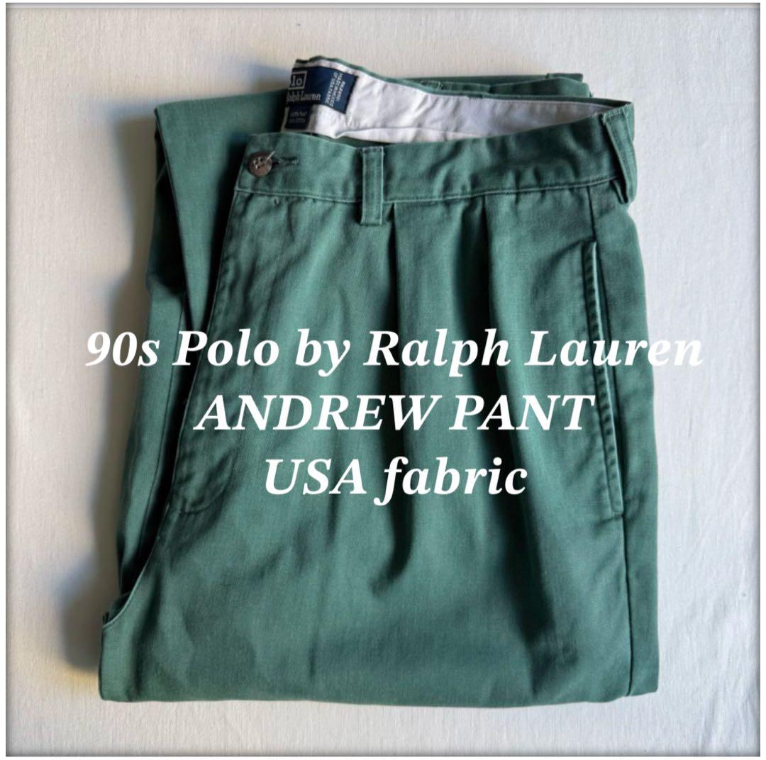 パンツ 90s Polo Ralph Lauren ANDREW chino pants