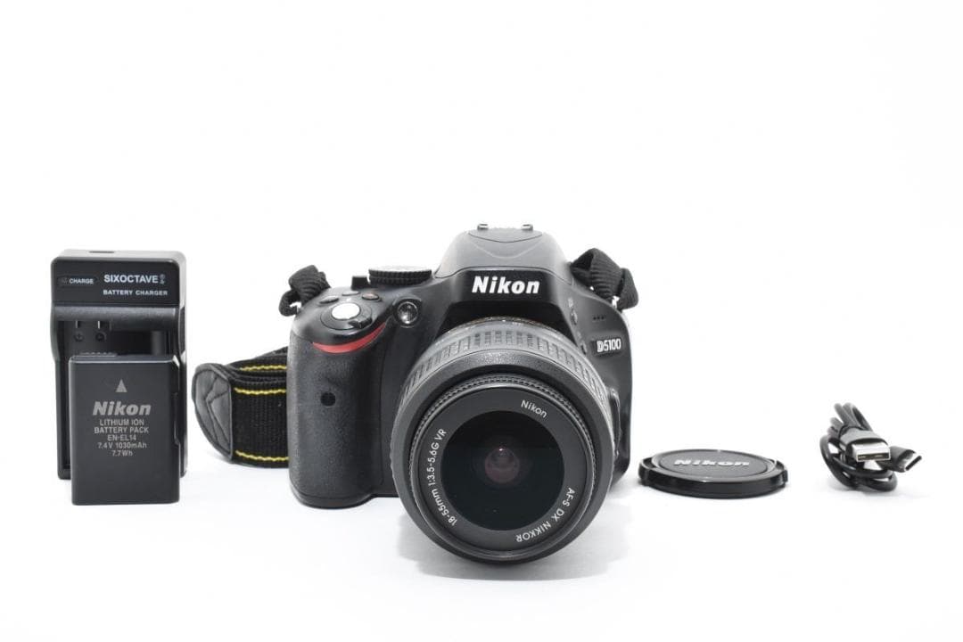 【大人気】 Nikon ニコン D5100 レンズキット デジタル一眼カメラ
