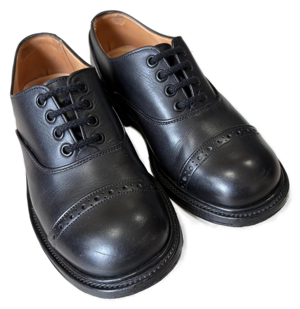 稀少 QUILP by Trickers ボックスカーフ UK4-5 定価14万