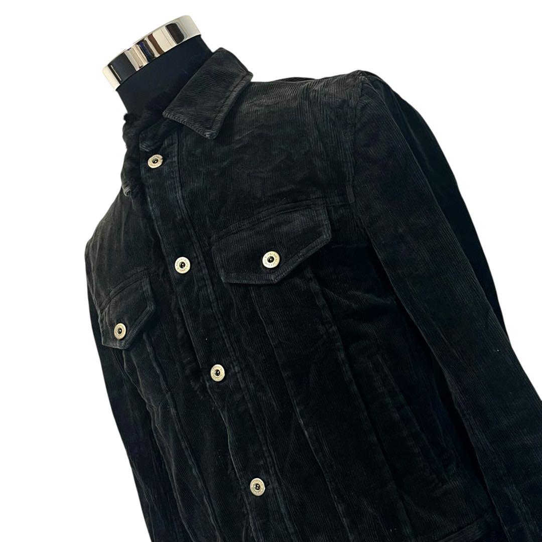 【ラビット・M】BURBERRY BLACK LABEL コーデュロイジャケット