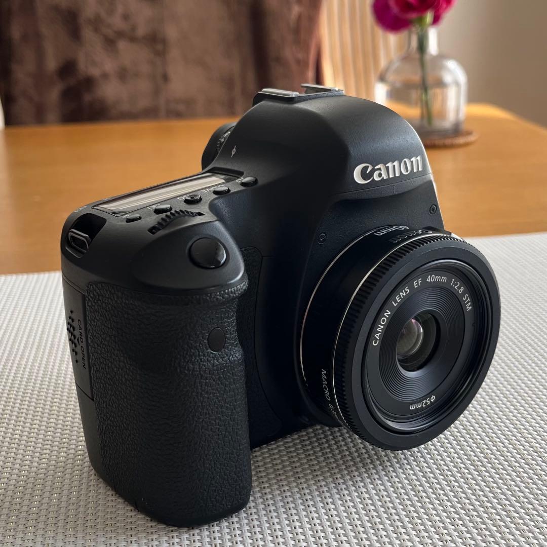 【レンズ・充電器付き】Canon EOS 6D ＋EF40mm F2.8 STM