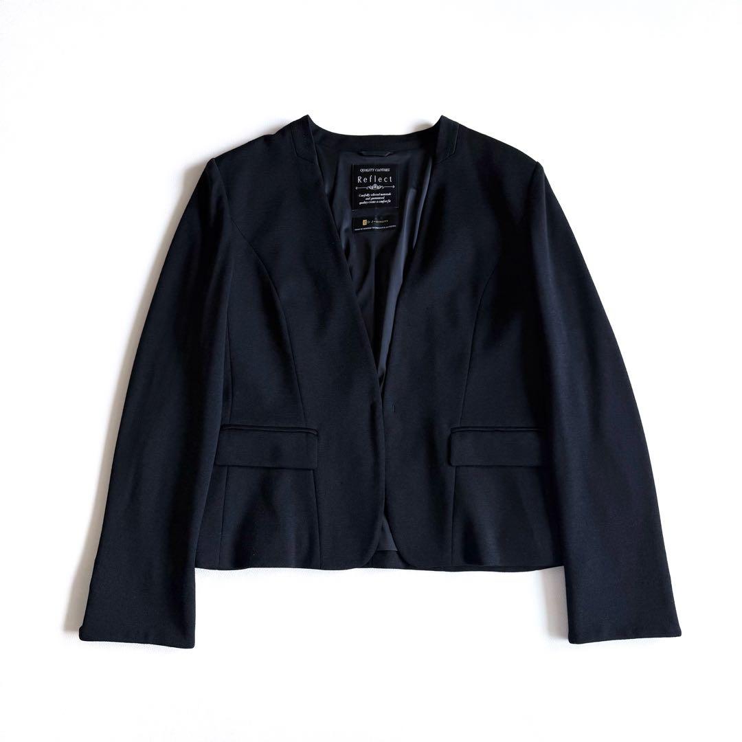 ✶セットアップ✶ リフレクト 匠シリーズ ジャケット スカート 黒