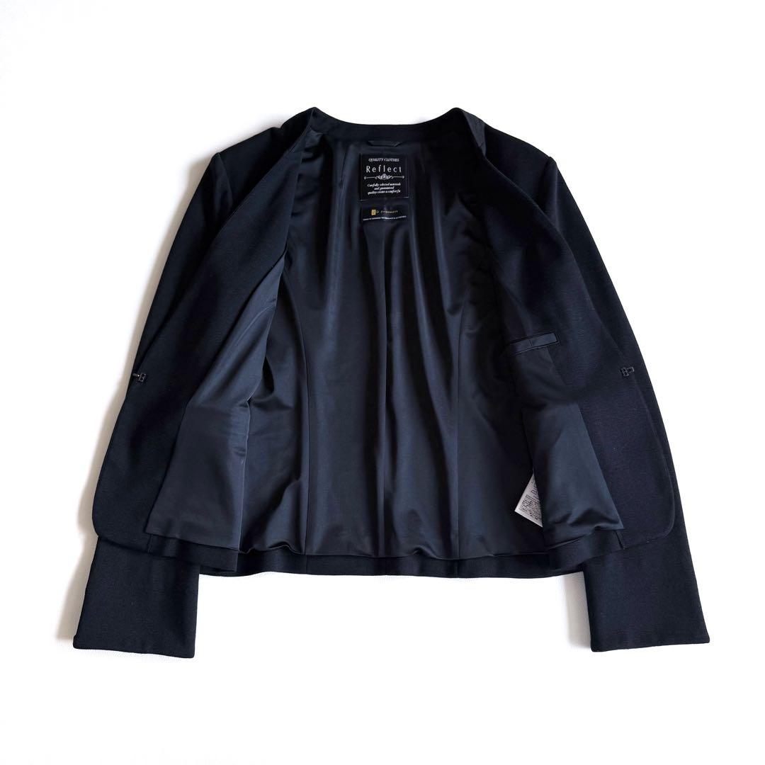 ✶セットアップ✶ リフレクト 匠シリーズ ジャケット スカート 黒