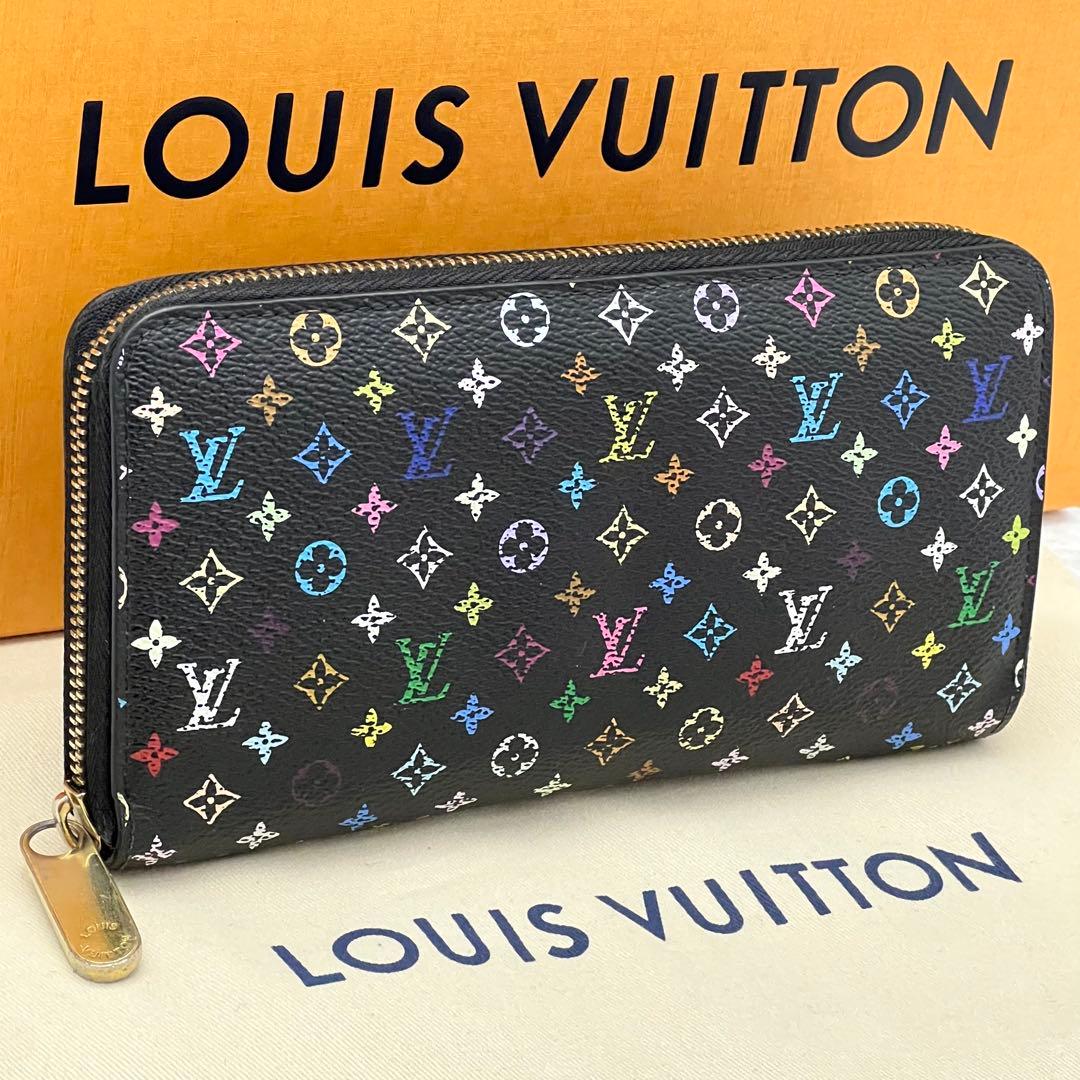 ★極美品★ルイヴィトン　モノグラム　マルチカラー　ジッピーウォレット　長財布