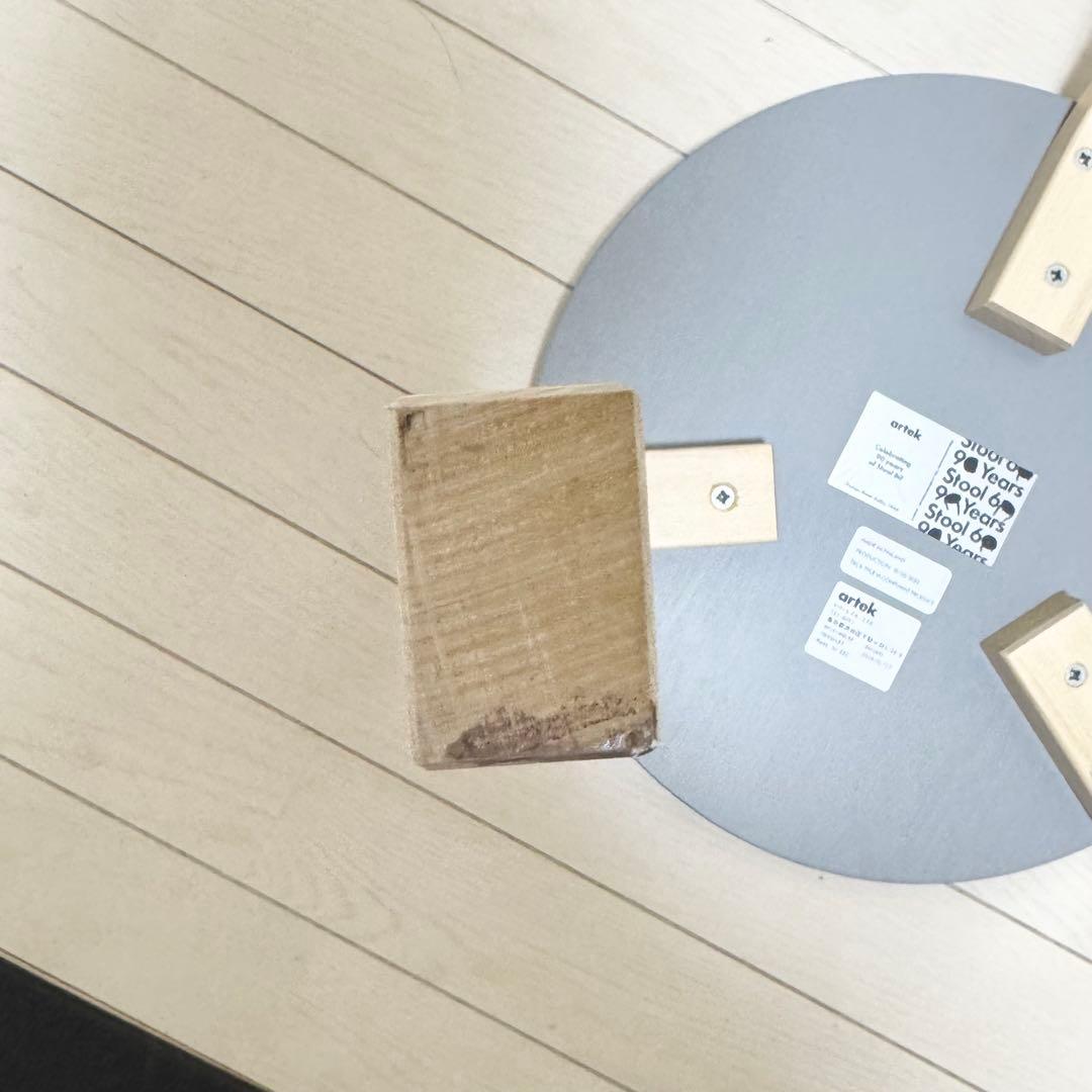 artek アルテック スツール 60 グレー ラッカー