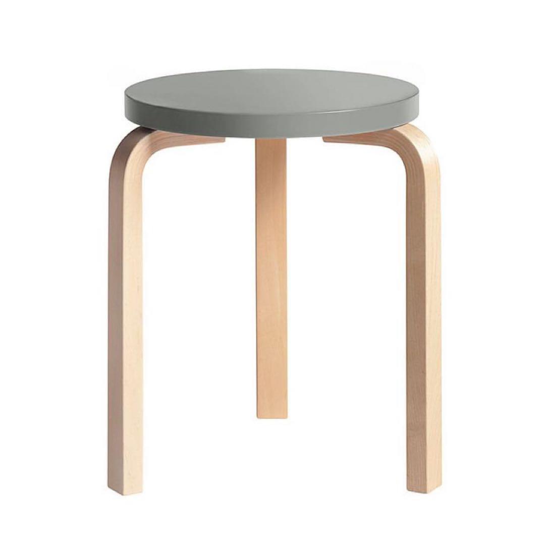 artek アルテック スツール 60 グレー ラッカー