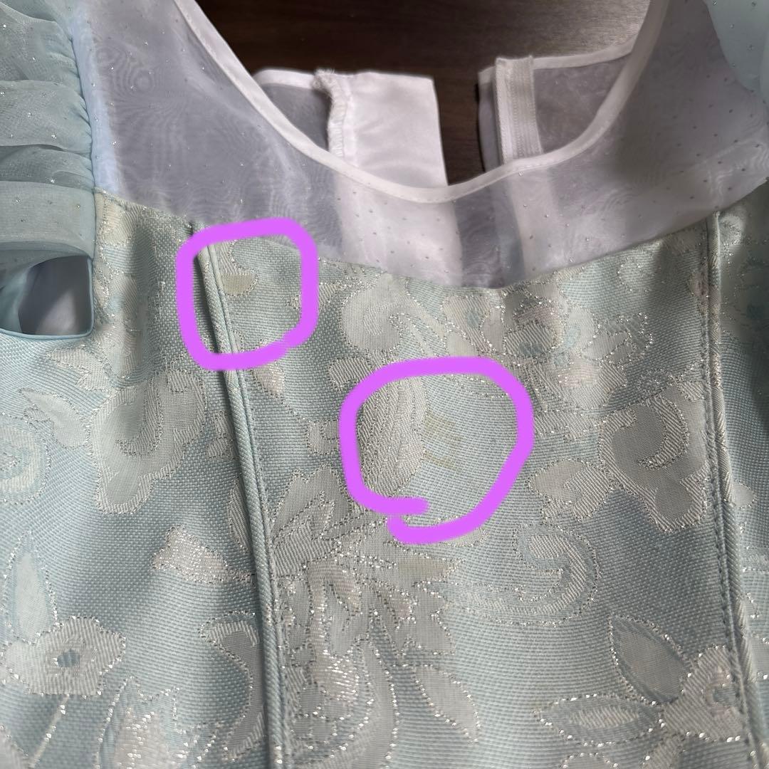 ビビディバビディブティック シンデレラ ドレス 120 シューズ 19㎝