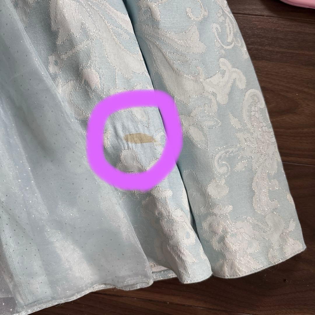 ビビディバビディブティック シンデレラ ドレス 120 シューズ 19㎝