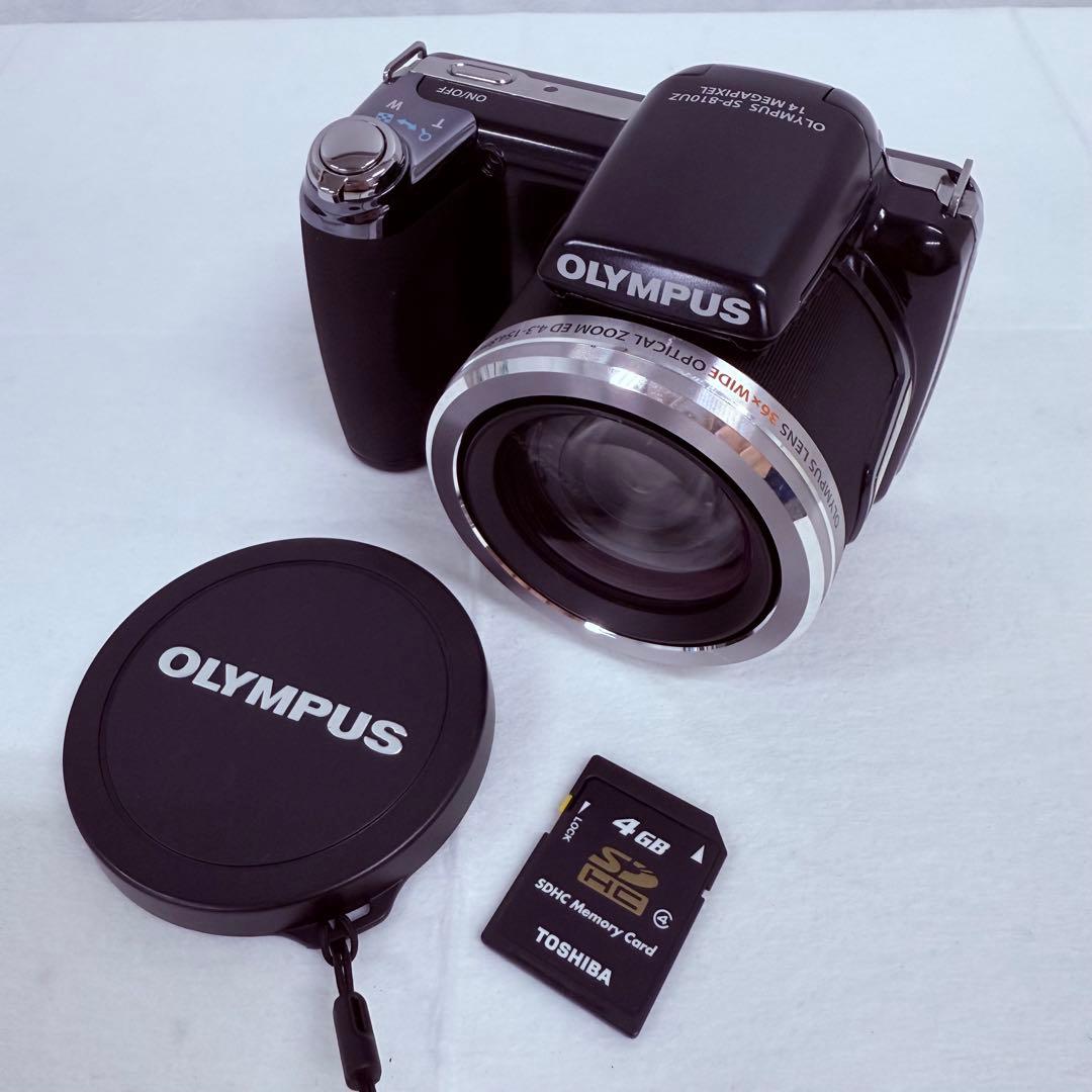 【美品】オリンパスSP-810UZ 望遠864mm SD付き　付属品多数