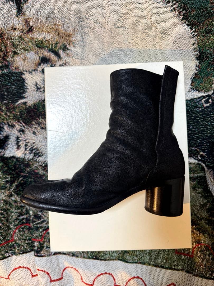 マルジェラ 足袋ブーツ 43 ラクダ革 6cmヒール