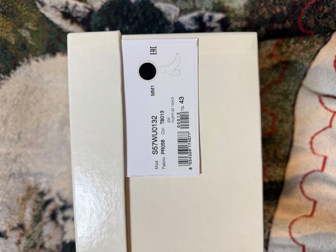 マルジェラ 足袋ブーツ 43 ラクダ革 6cmヒール